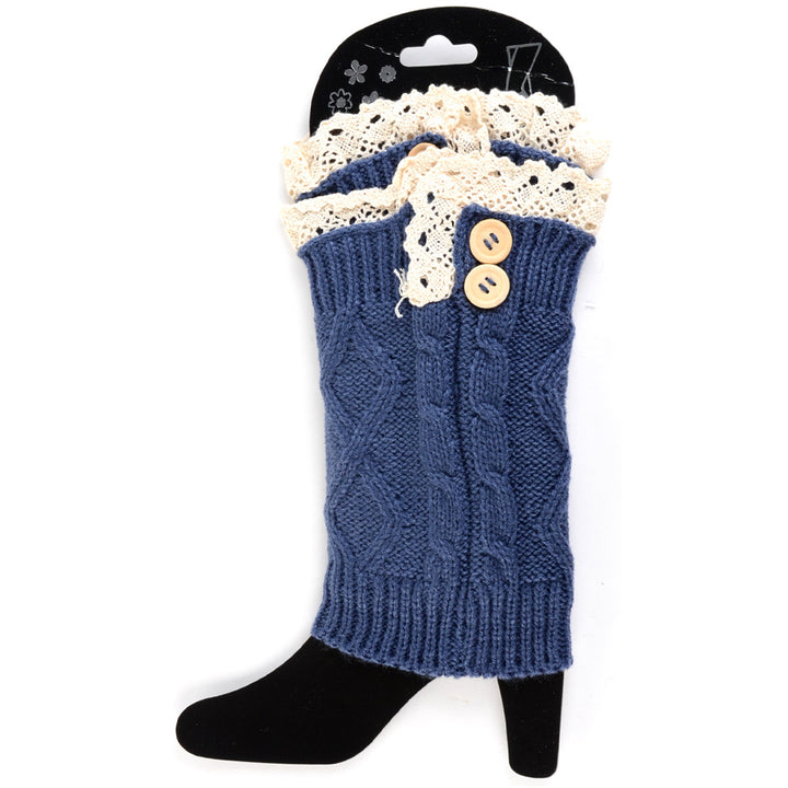 J04 - One Dozen cable knitted lace trim