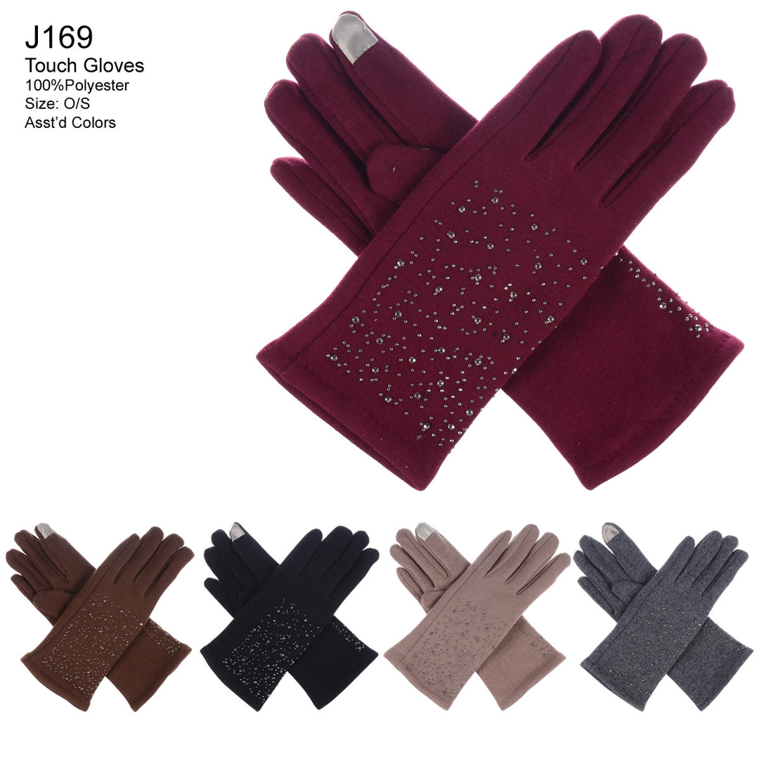 J169 - One Dozen Ladies Fleece TeGloves