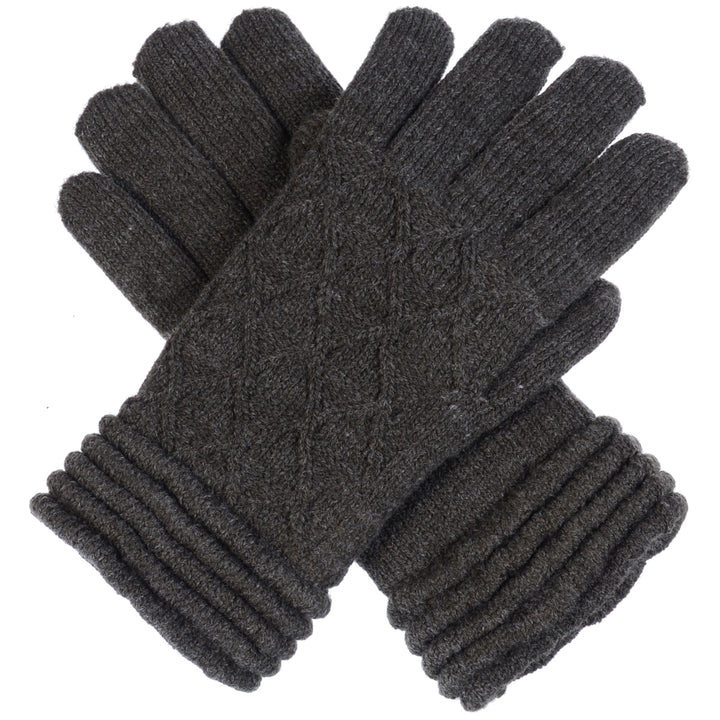 JG503 - One Dozen Ladies Knit Fishnet Pattern Gloves
