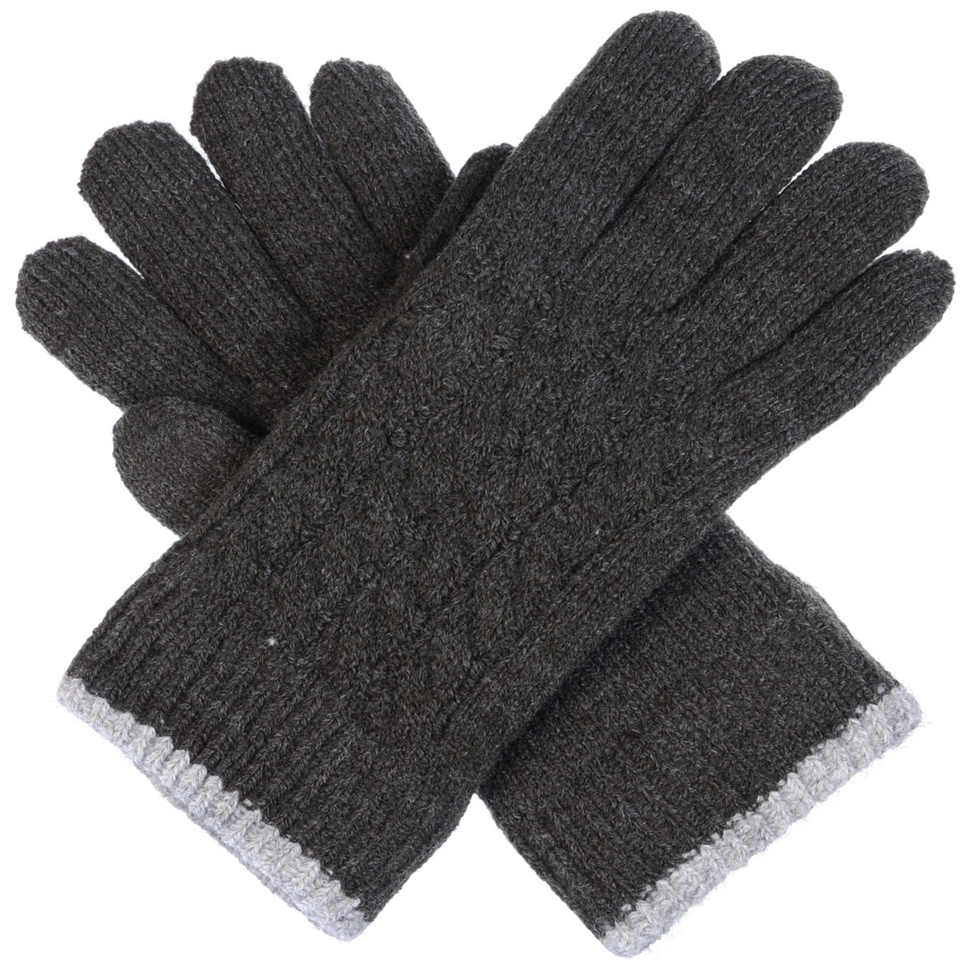 JG505 - One Dozen Ladies Twist Pattern Gloves