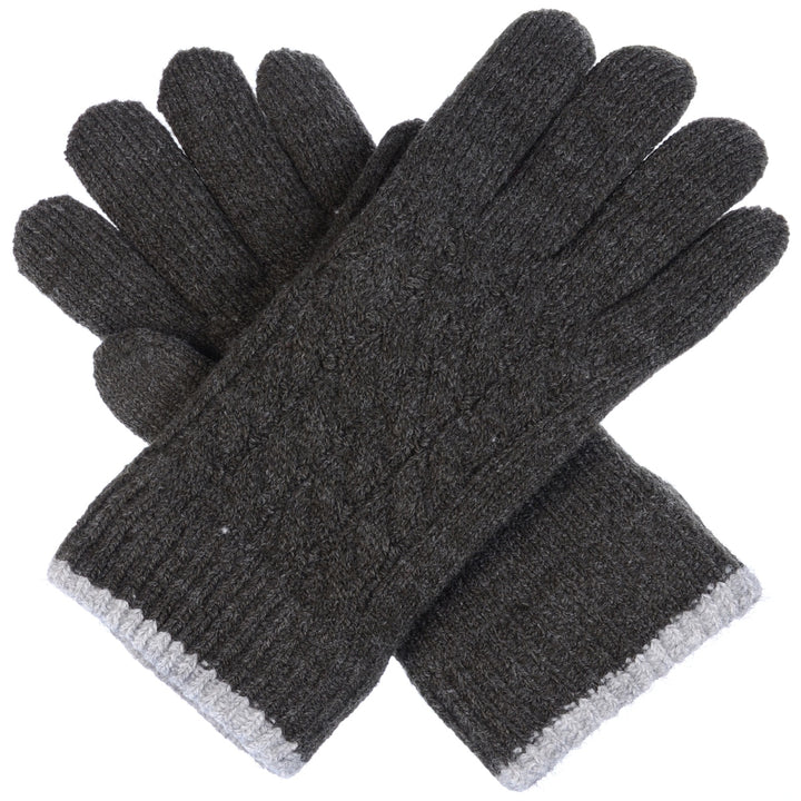 JG505 - One Dozen Ladies Twist Pattern Gloves