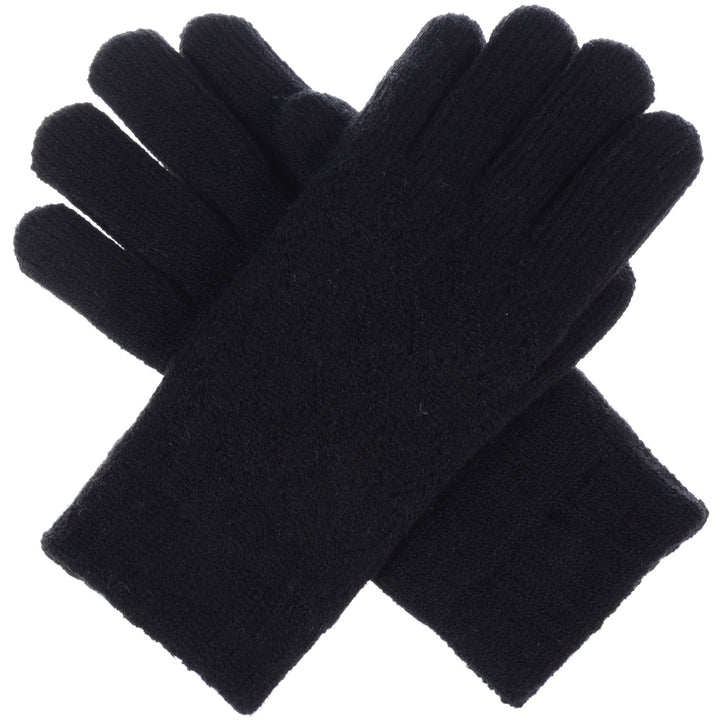 JG507C - One Dozen Ladies Lattice Pattern Soft inside Fur Lining Gloves