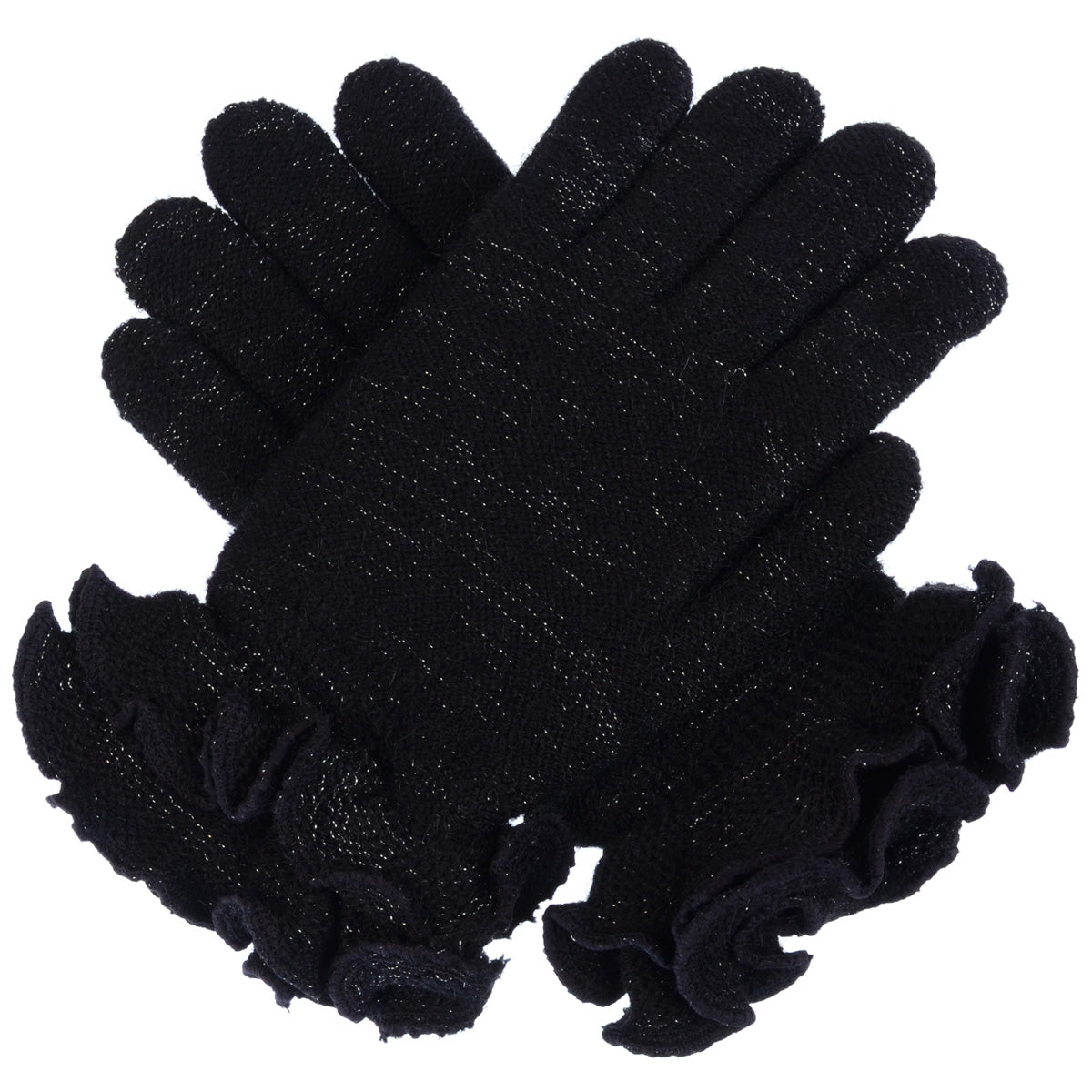JG512 - One Dozen Ladies Pierrot Knit Pattern Gloves