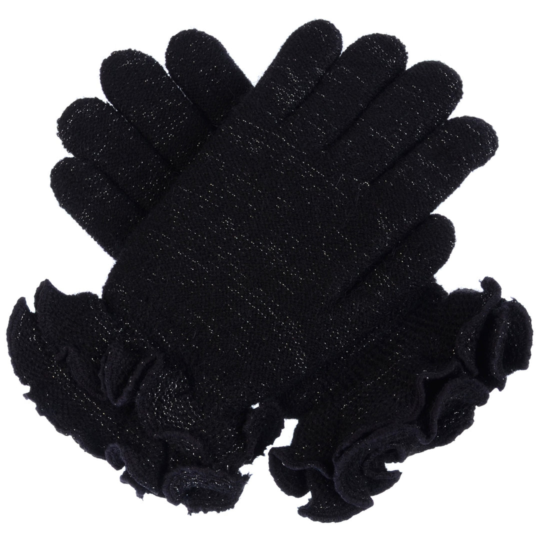 JG512 - One Dozen Ladies Pierrot Knit Pattern Gloves