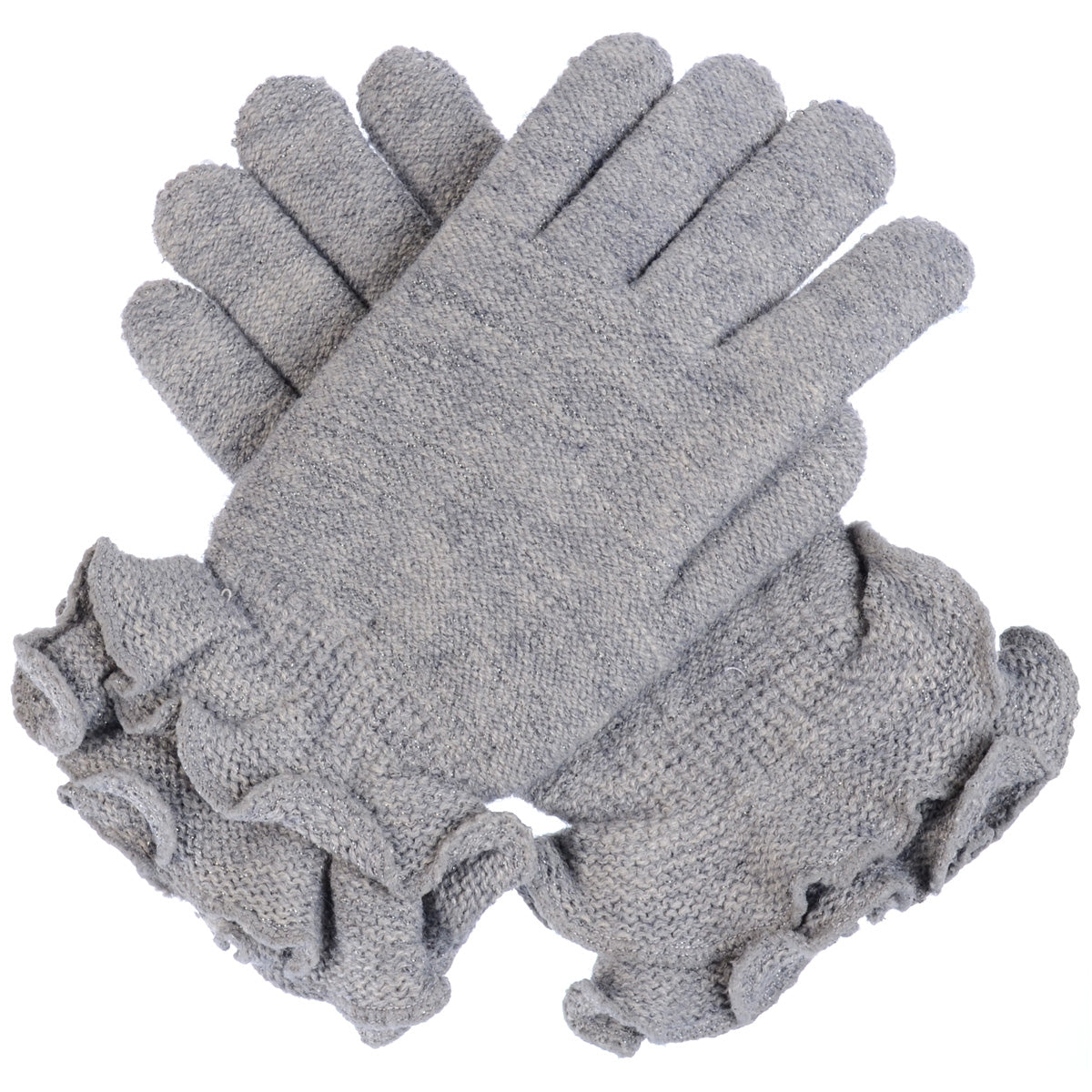 JG512 - One Dozen Ladies Pierrot Knit Pattern Gloves