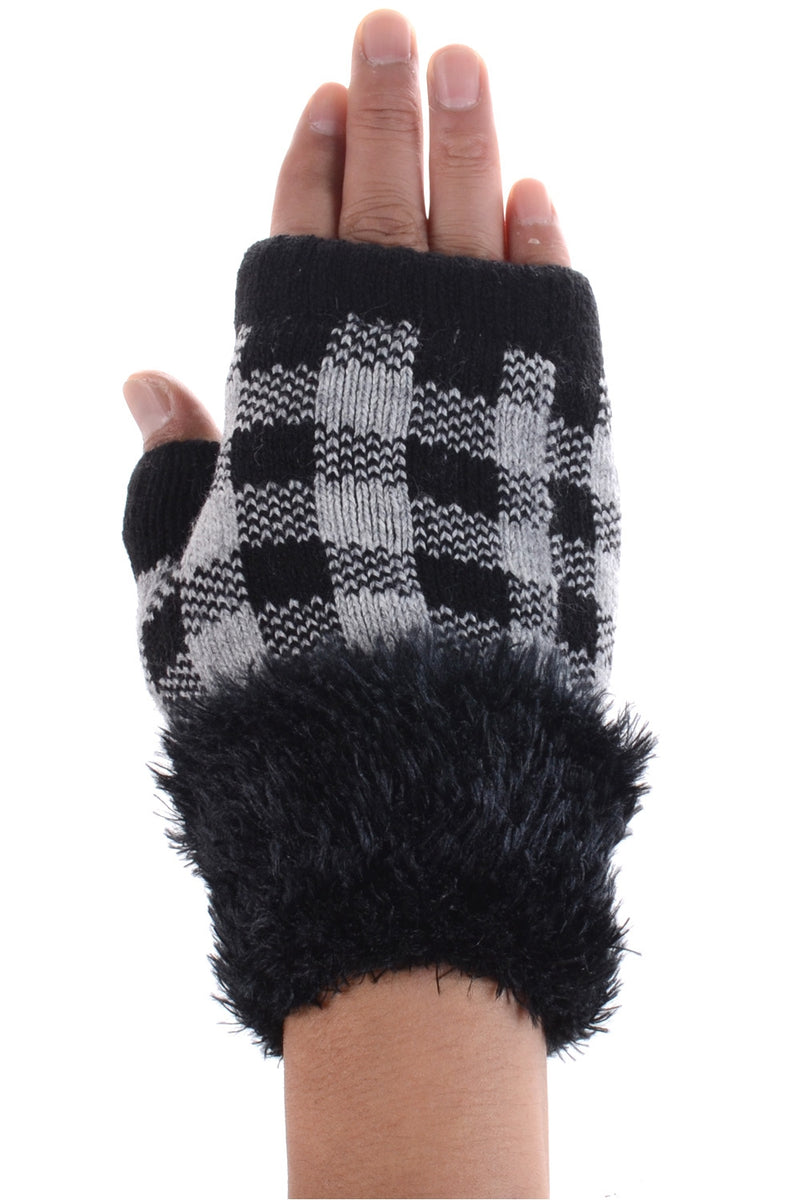 JG518 - One Dozen Ladies Handwarmer Gloves