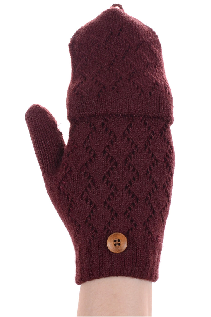 JG602 - One Dozen Ladies Convertible Fingerless Gloves
