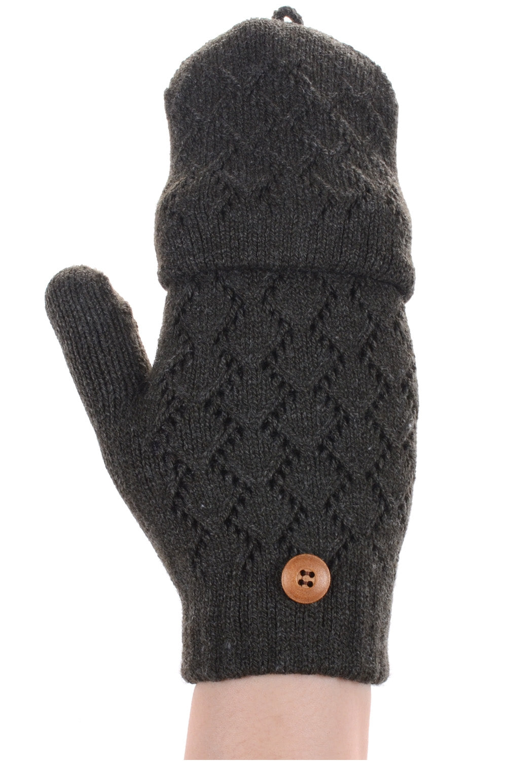 JG602 - One Dozen Ladies Convertible Fingerless Gloves