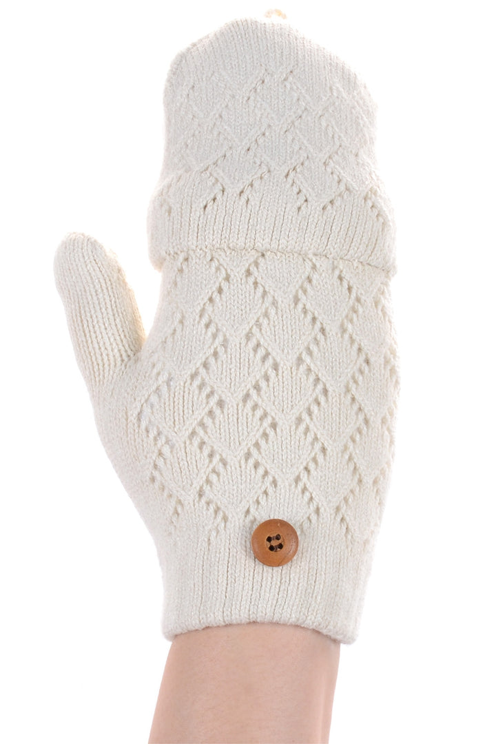 JG602 - One Dozen Ladies Convertible Fingerless Gloves
