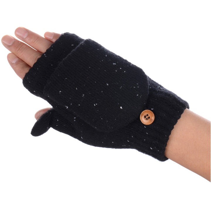 JG625 - One Dozen Ladies Convertible Fingerless Gloves