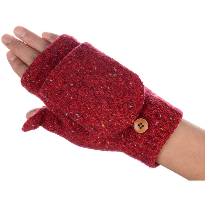 JG625 - One Dozen Ladies Convertible Fingerless Gloves