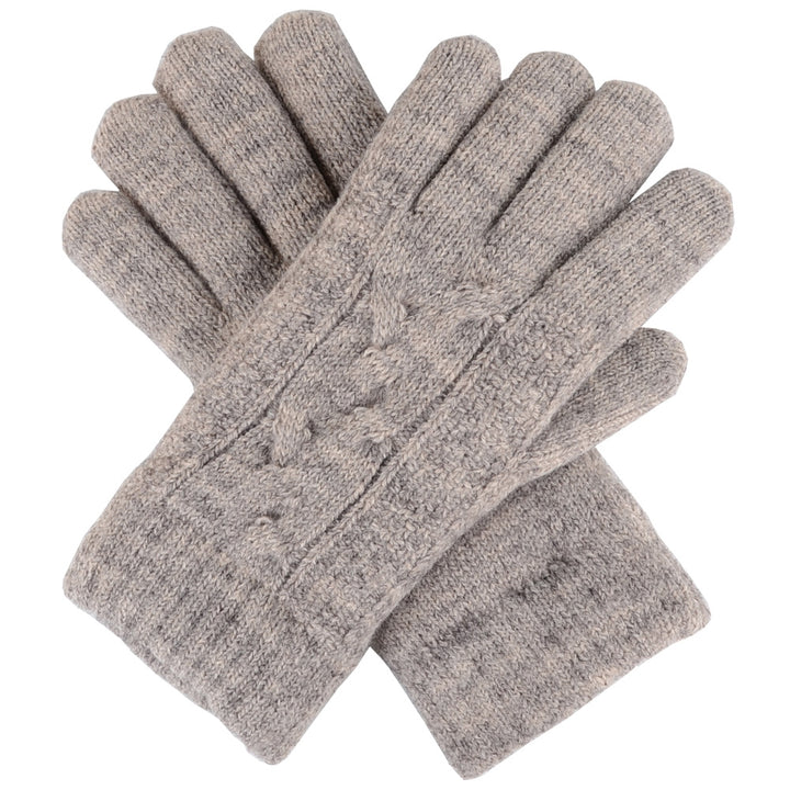 JG701 - One Dozen Ladies Double Layer Lining Kint Gloves