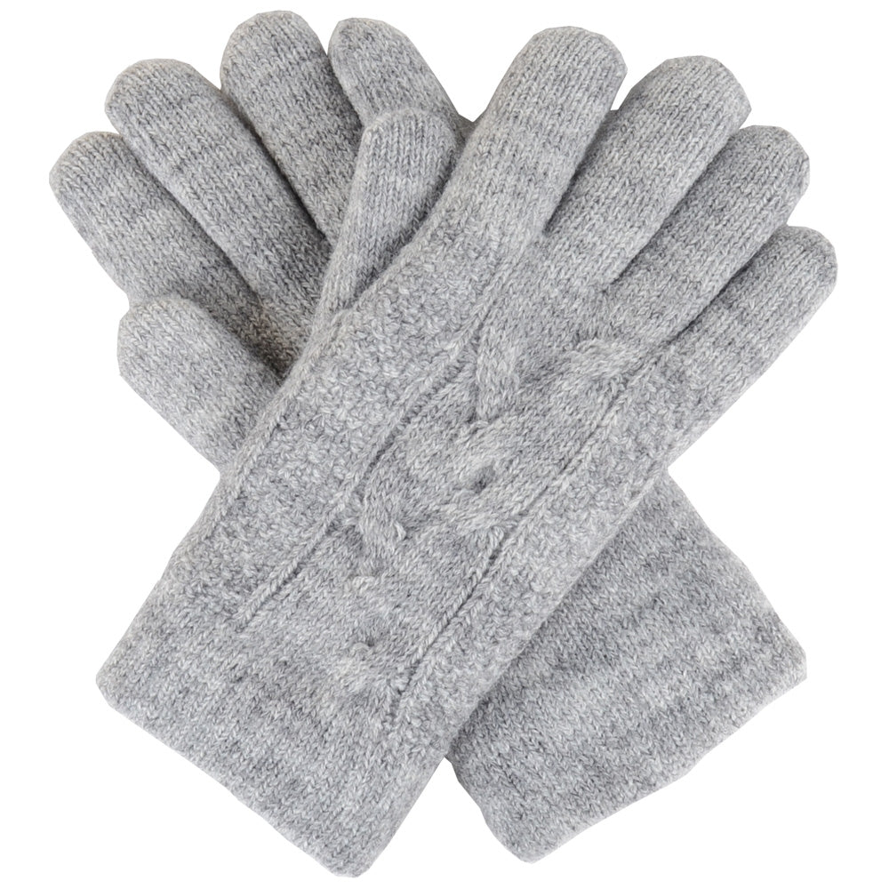 JG701 - One Dozen Ladies Double Layer Lining Kint Gloves