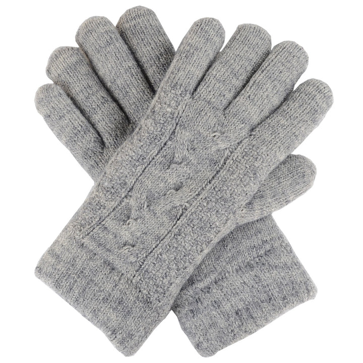 JG701 - One Dozen Ladies Double Layer Lining Kint Gloves