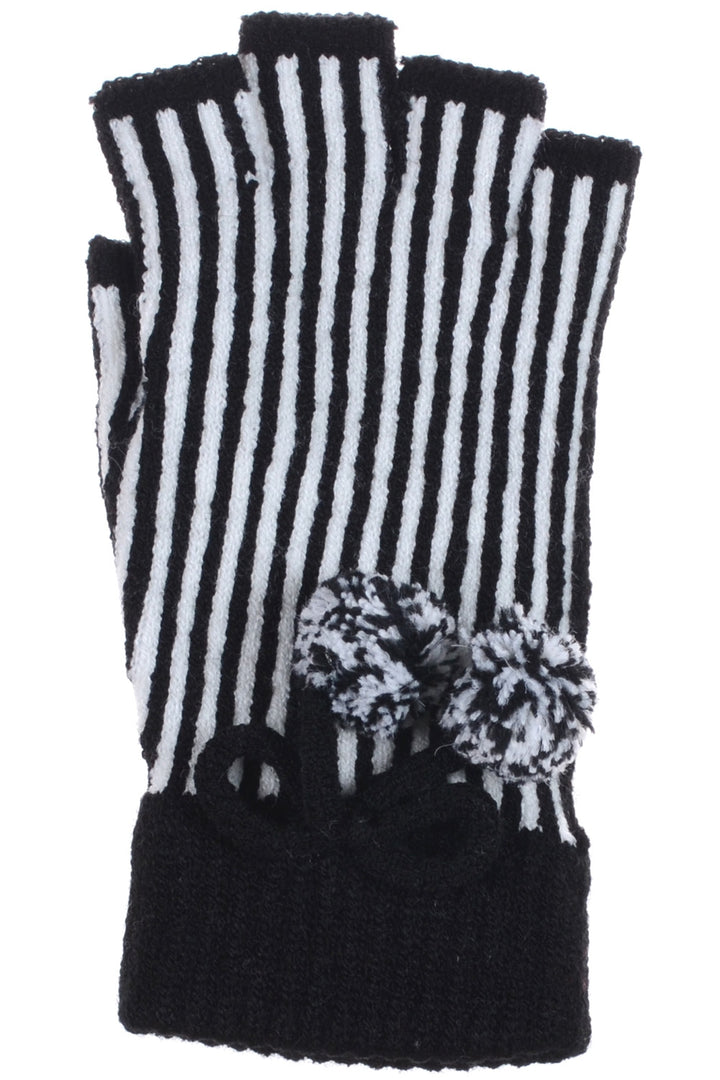 JG705 - One Dozen Stripe Finger less Gloves