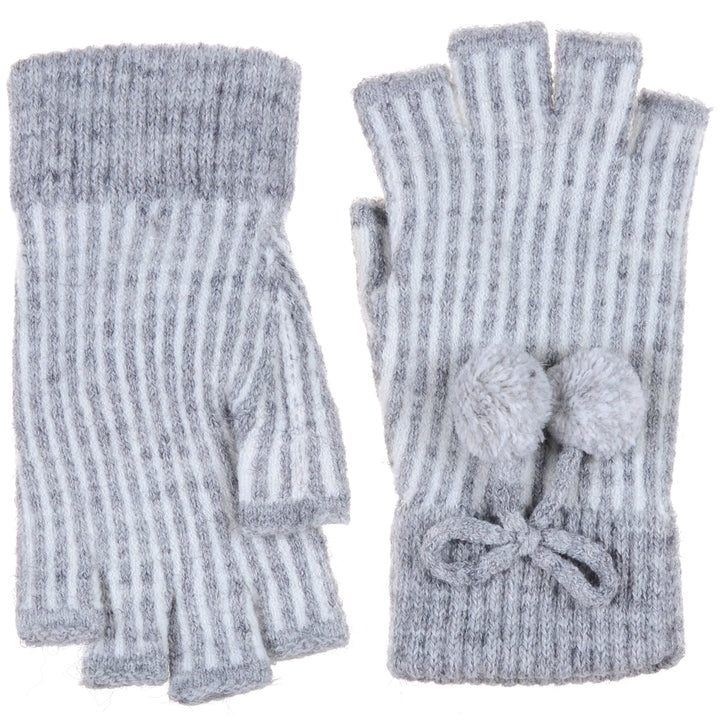 JG705 - One Dozen Stripe Finger less Gloves