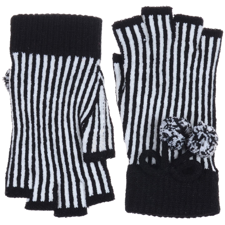 JG705 - One Dozen Stripe Finger less Gloves
