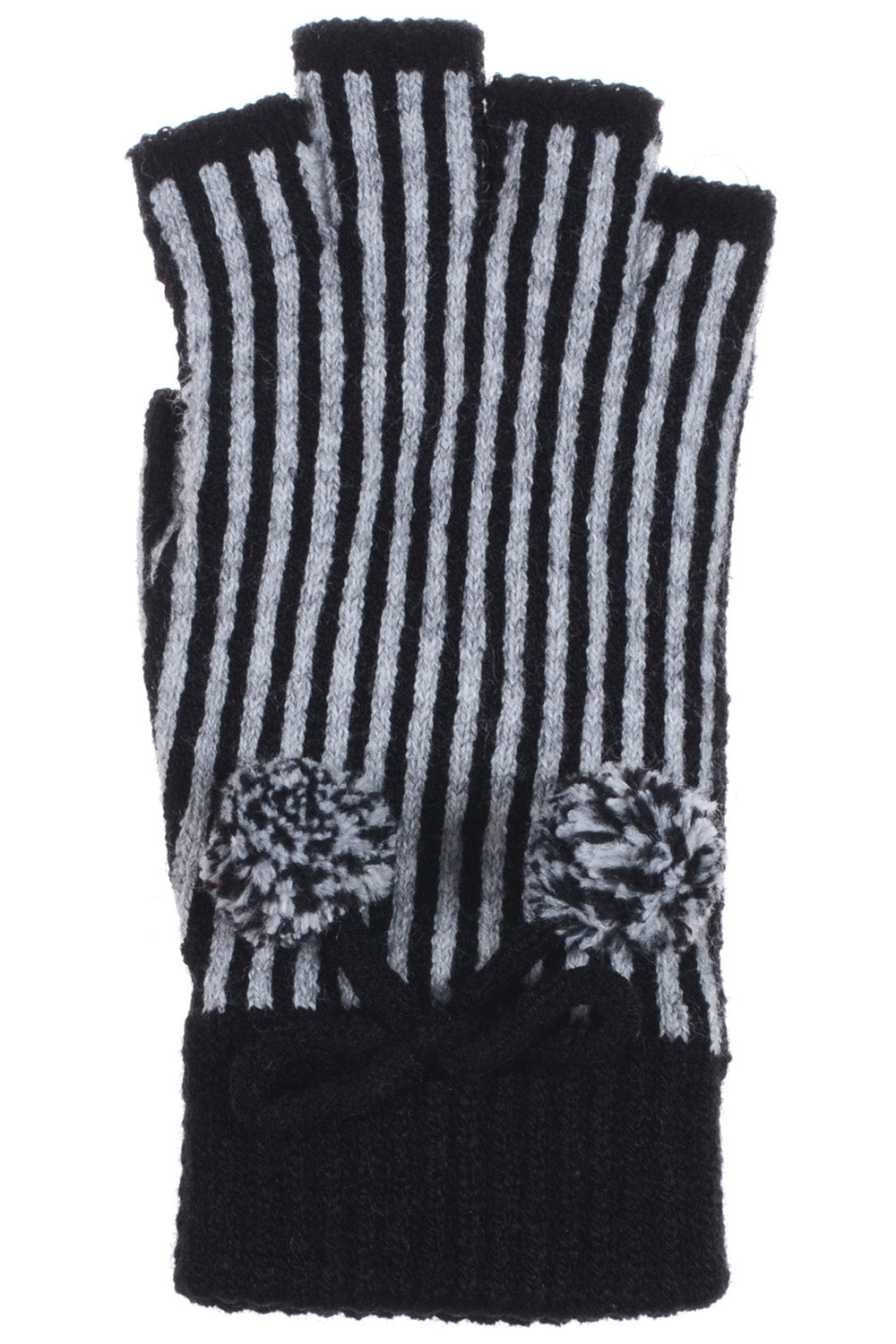 JG705 - One Dozen Stripe Finger less Gloves