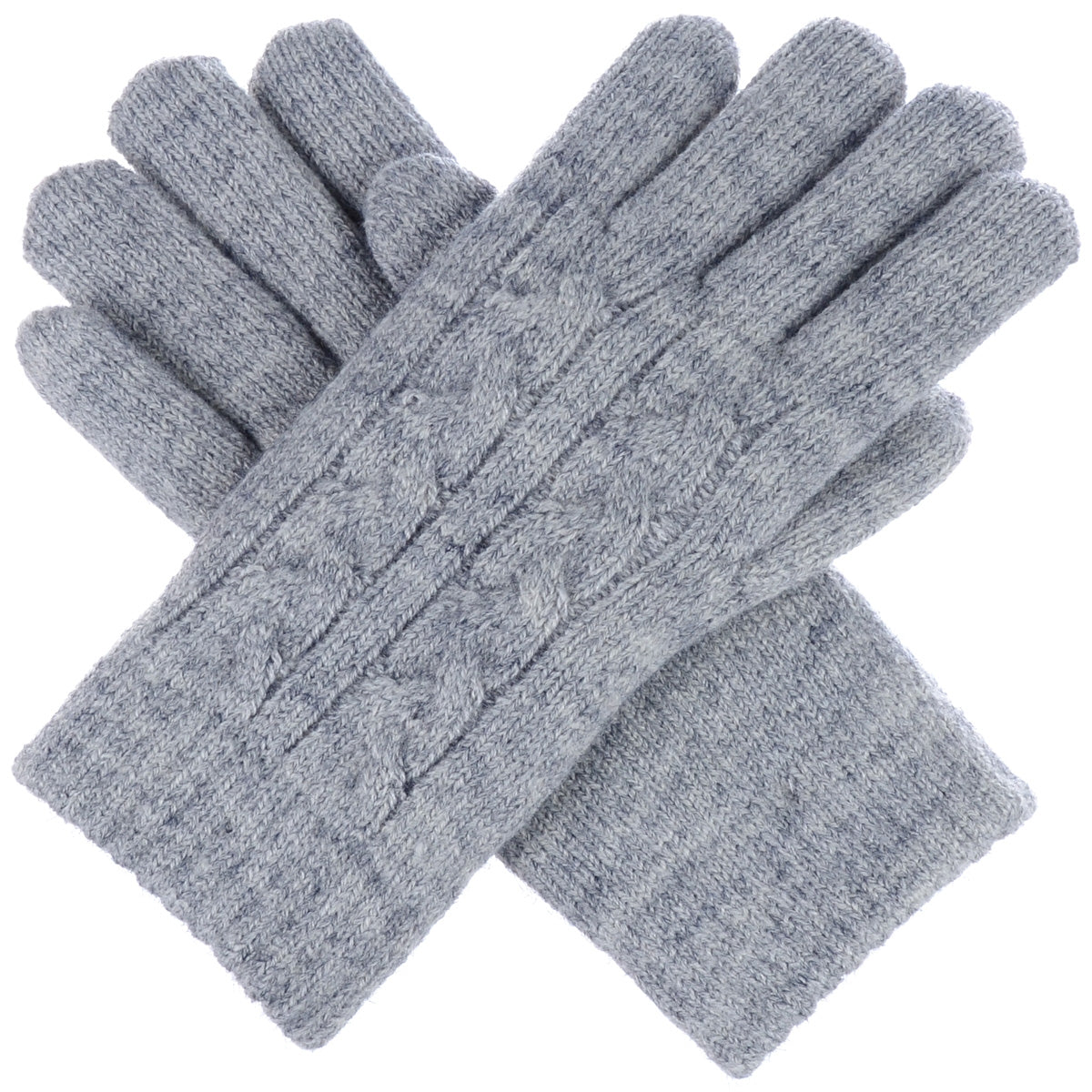 JG708 - One Dozen Ladies Double Layer Lining Knit Gloves