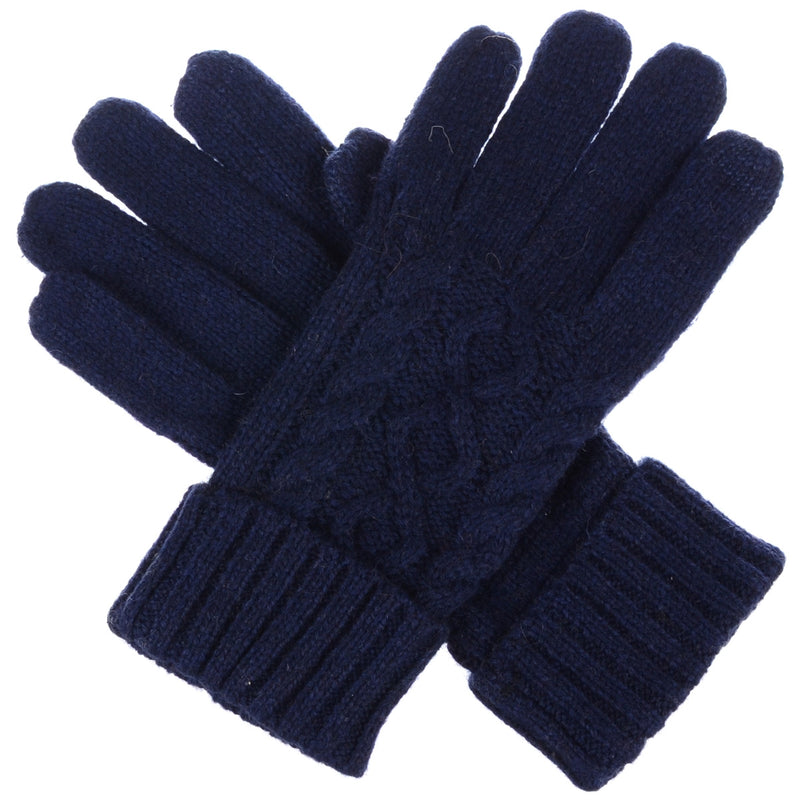 JG756 - One Dozen Crochet Knitted Cable Texting Gloves