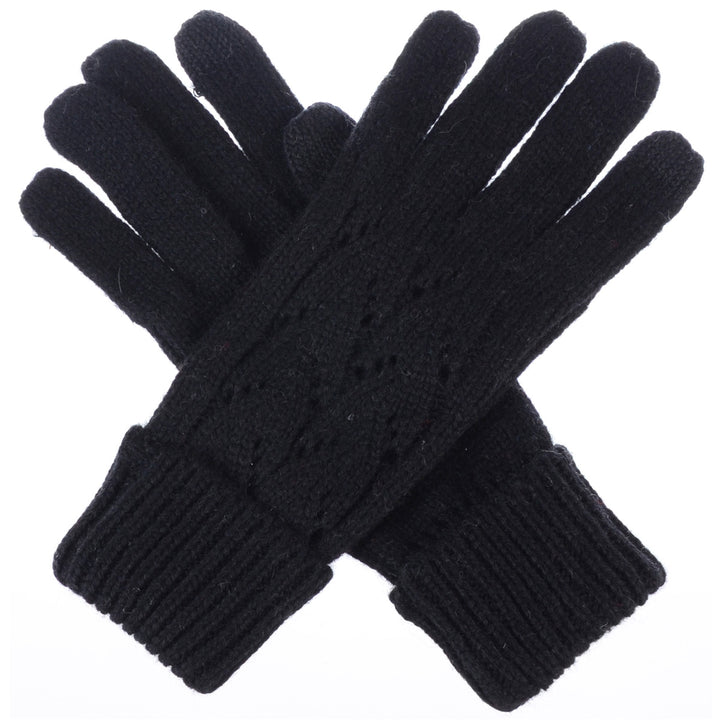 JG757 - One Dozen Ladies Knit Cable Texting Gloves