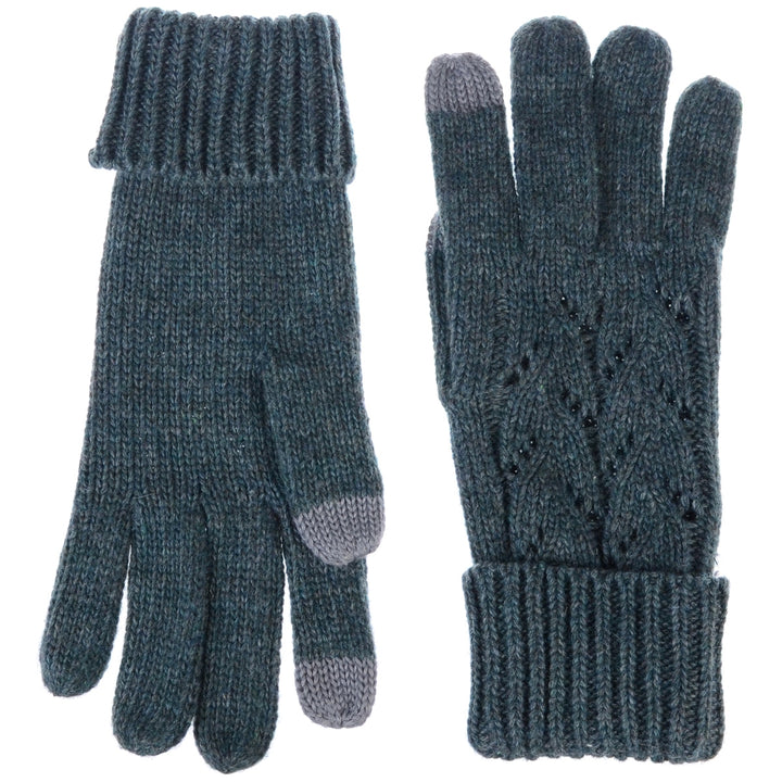 JG757 - One Dozen Ladies Knit Cable Texting Gloves