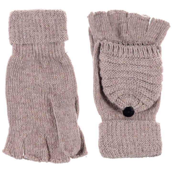 JG762 - One Dozen Unisex Fingerless Glove w/ Flip Cover