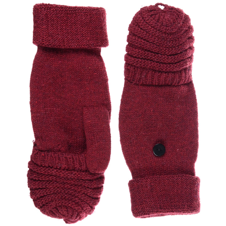 JG759 - One Dozen Unisex Fingerless Glove w/ Flip Cover