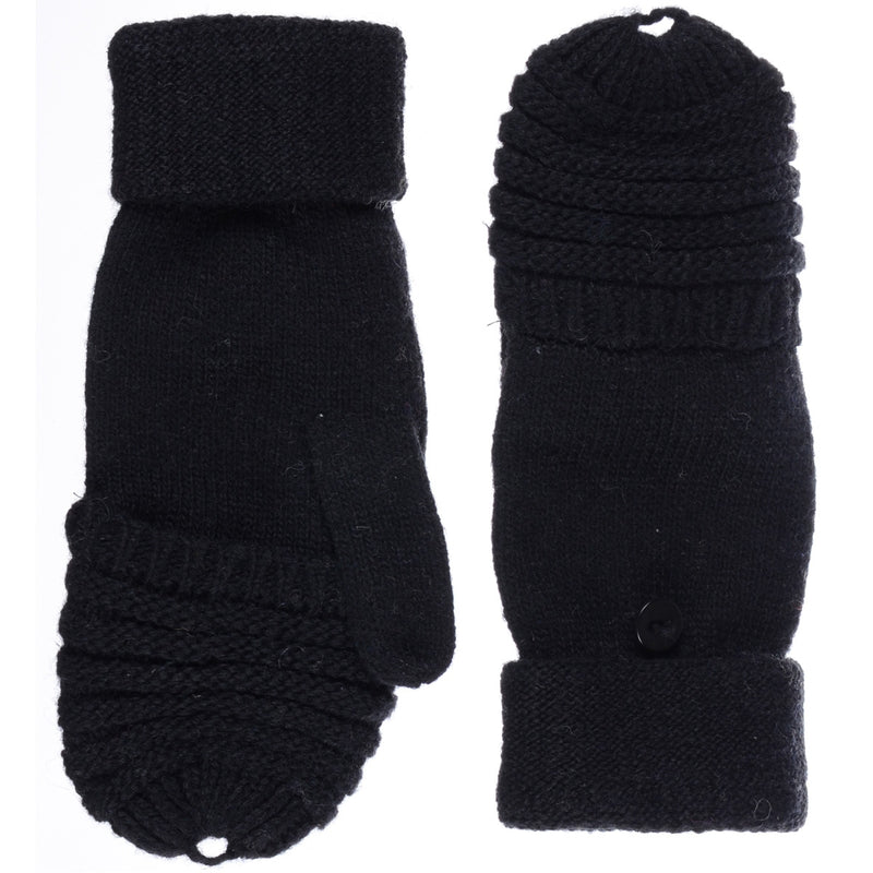 JG759 - One Dozen Unisex Fingerless Glove w/ Flip Cover