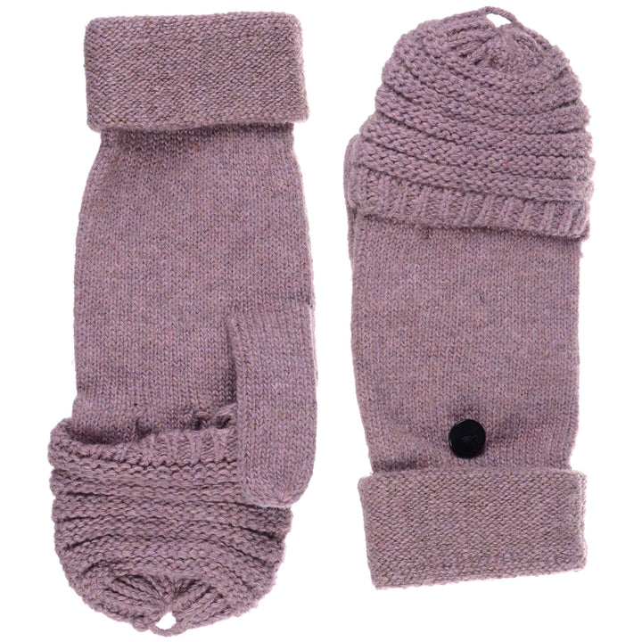 JG759 - One Dozen Unisex Fingerless Glove w/ Flip Cover