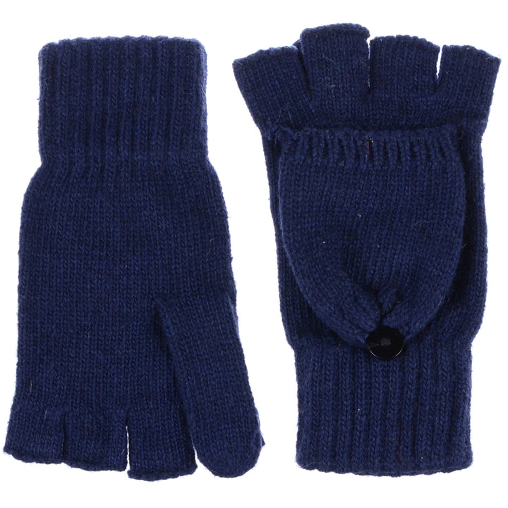 JG762 - One Dozen Unisex Fingerless Glove w/ Flip Cover