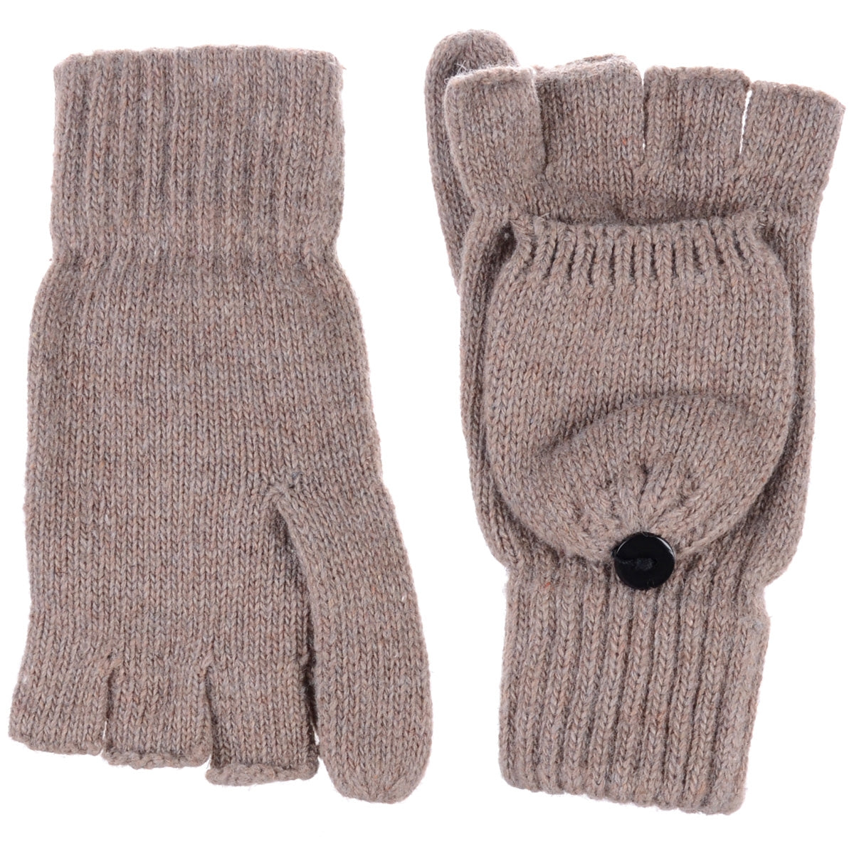 JG762 - One Dozen Unisex Fingerless Glove w/ Flip Cover
