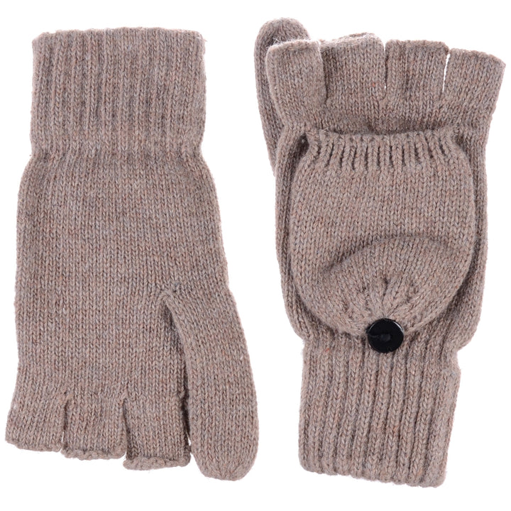 JG762 - One Dozen Unisex Fingerless Glove w/ Flip Cover