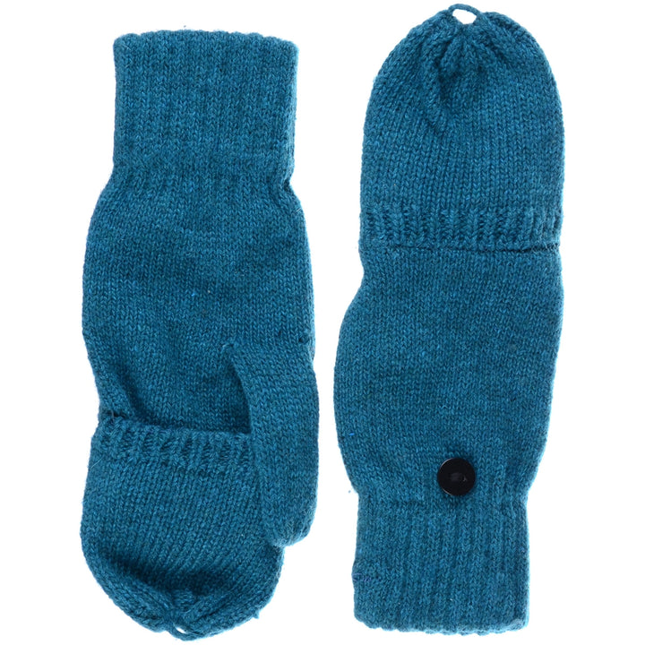JG762 - One Dozen Unisex Fingerless Glove w/ Flip Cover