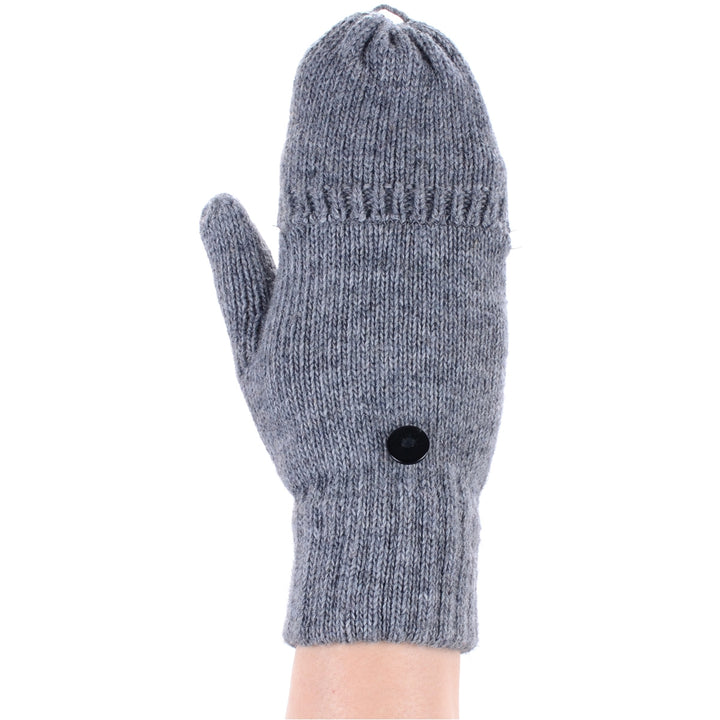 JG762 - One Dozen Unisex Fingerless Glove w/ Flip Cover