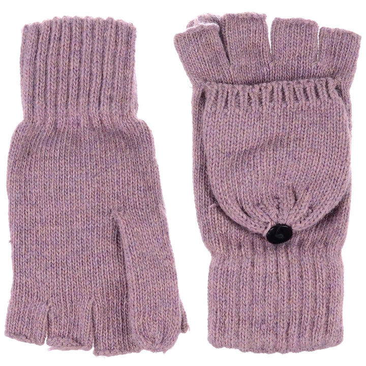 JG762 - One Dozen Unisex Fingerless Glove w/ Flip Cover