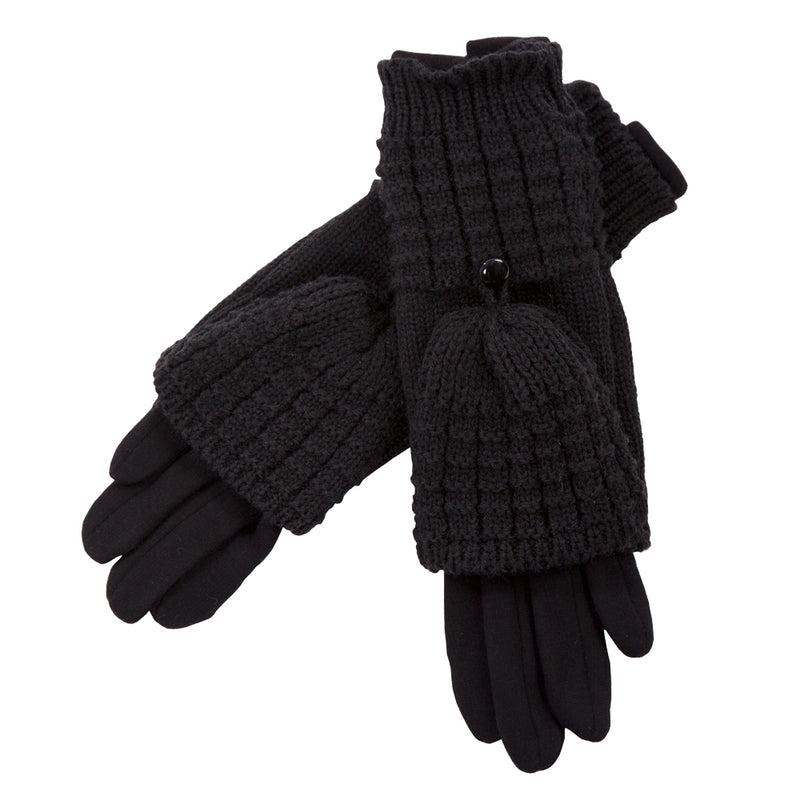 JG810 - One Dozen Ladies Classic Winter Glove w/ Flip Cover