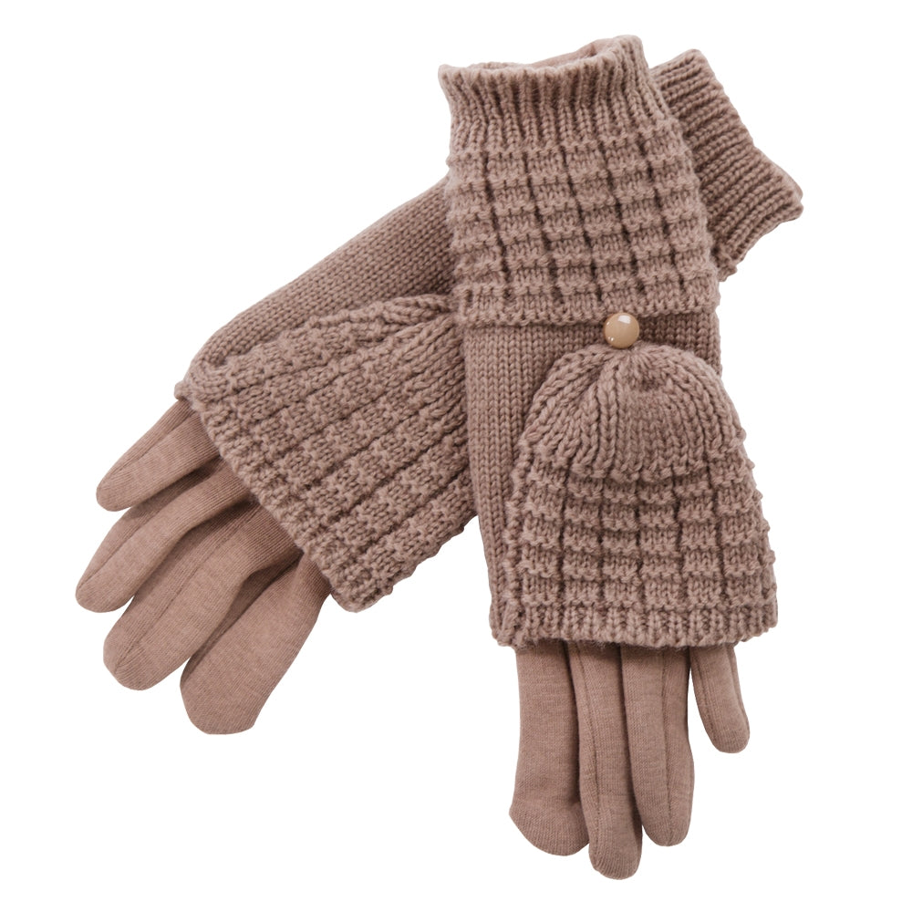 JG810 - One Dozen Ladies Classic Winter Glove w/ Flip Cover