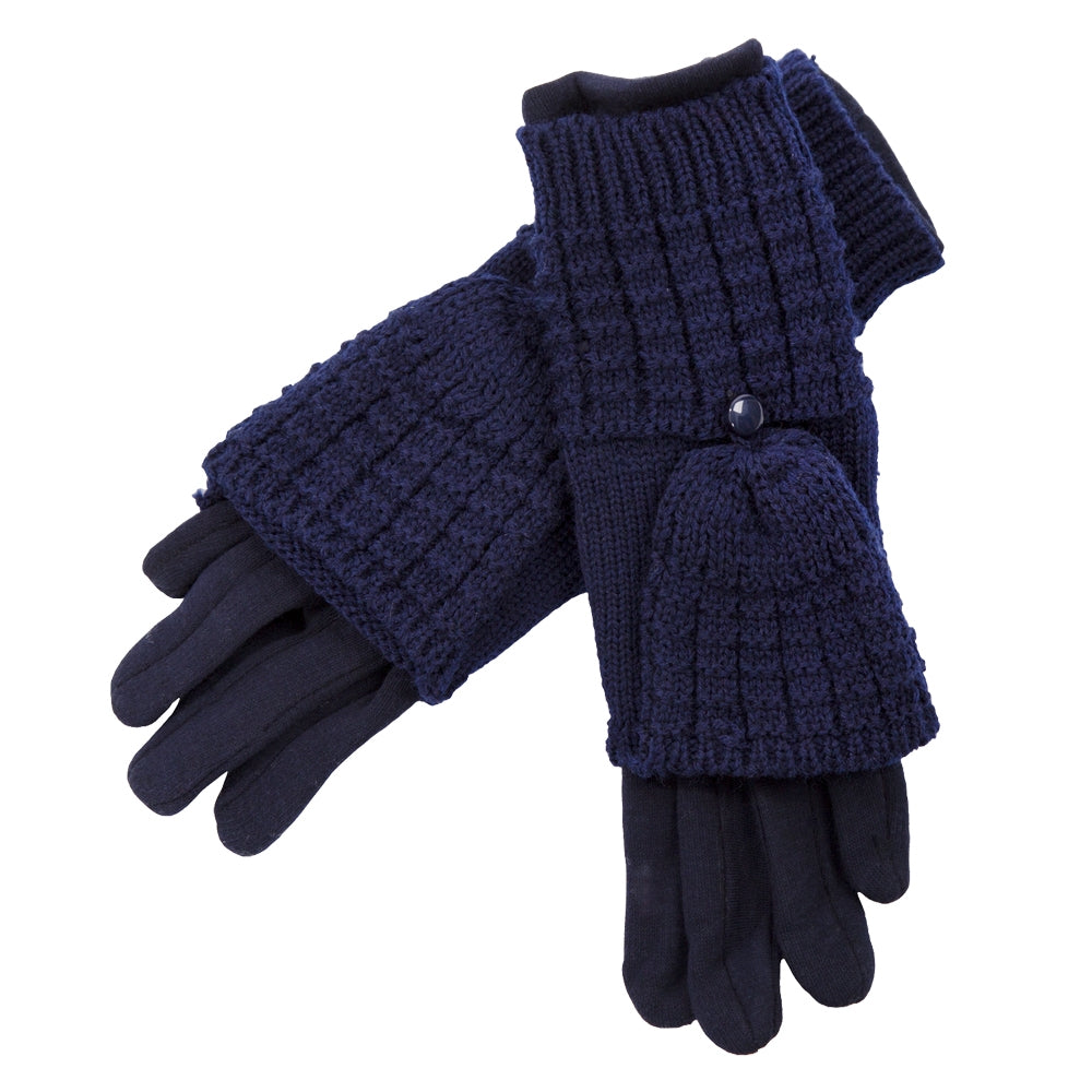 JG810 - One Dozen Ladies Classic Winter Glove w/ Flip Cover
