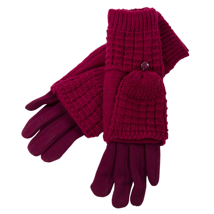 JG810 - One Dozen Ladies Classic Winter Glove w/ Flip Cover