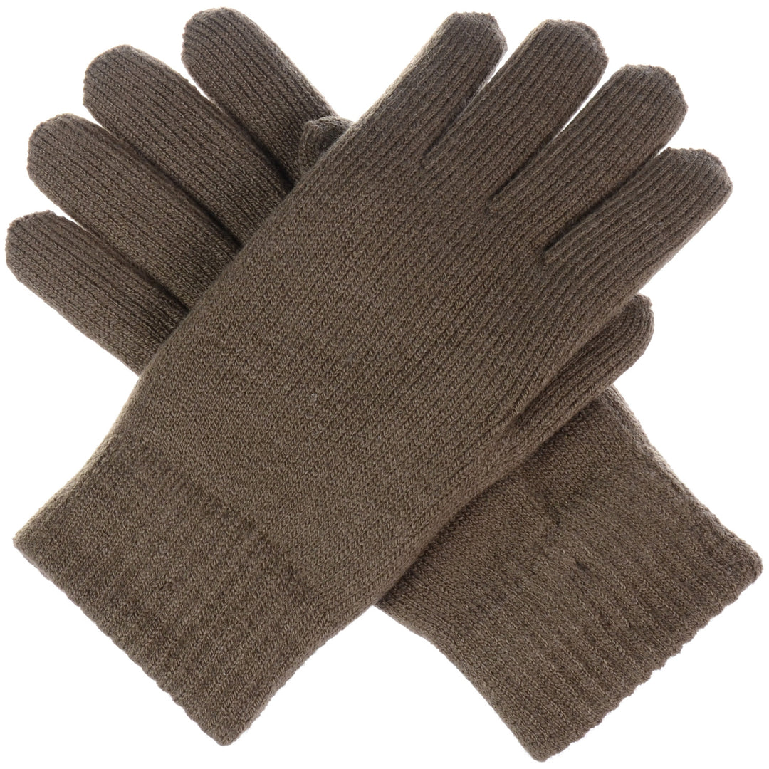 JGM725 - One Dozen Mens Chinelle-Lined Gloves