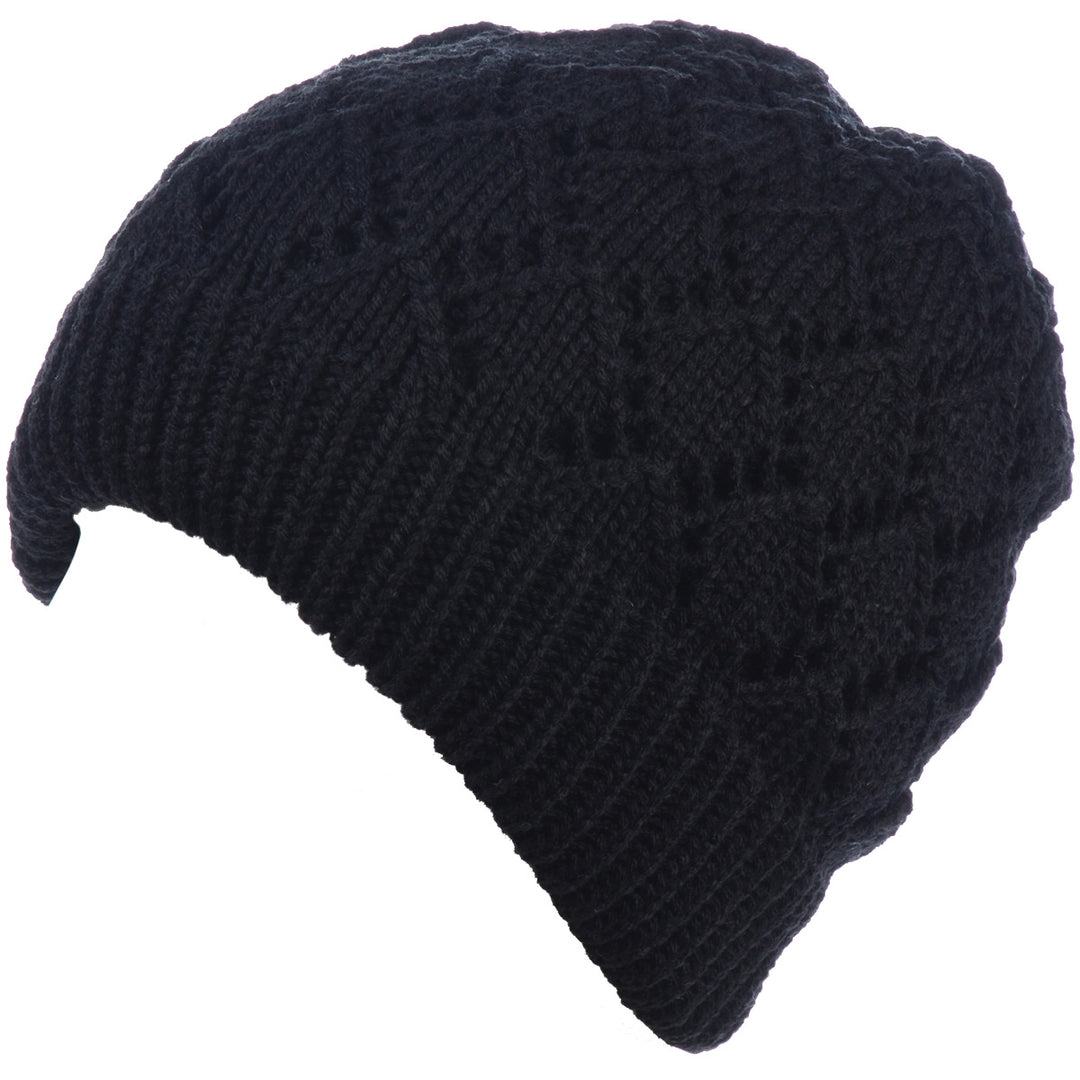 JH507 - Pattern Knit Beanie Hats