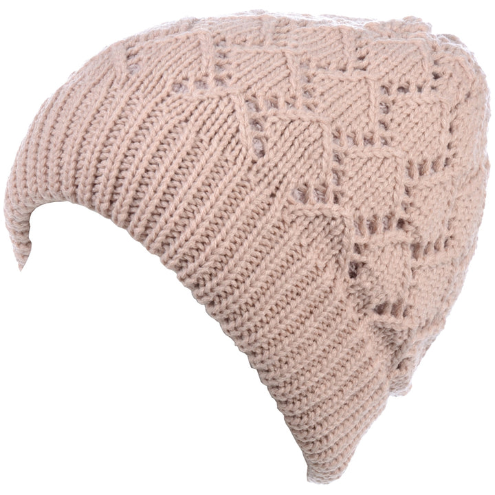JH507 - Pattern Knit Beanie Hats