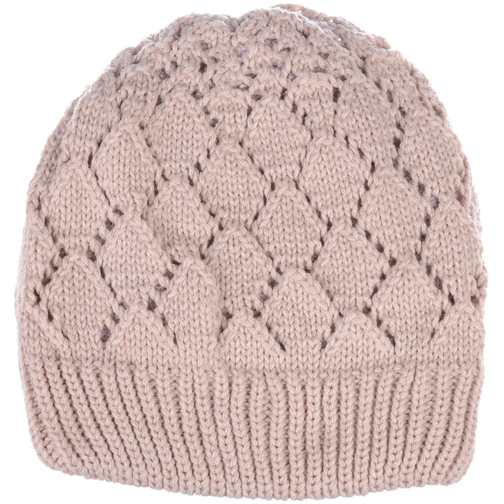 JH507 - Pattern Knit Beanie Hats