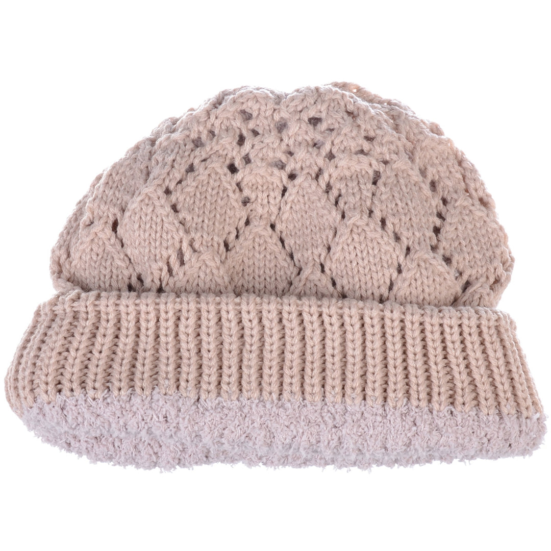 JH507 - Pattern Knit Beanie Hats