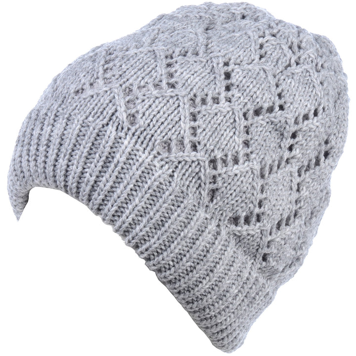 JH507 - Pattern Knit Beanie Hats