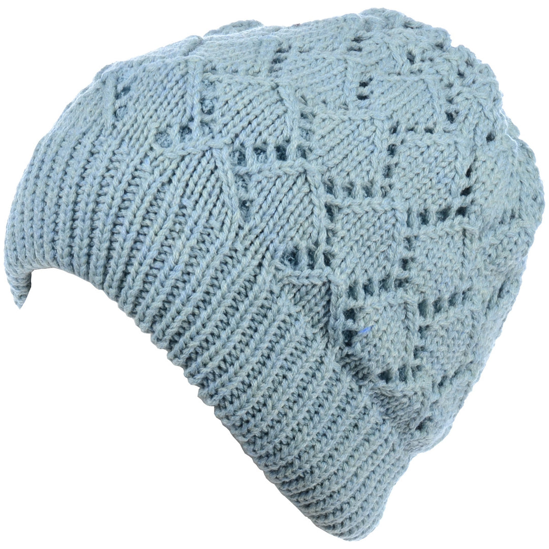 JH507 - Pattern Knit Beanie Hats
