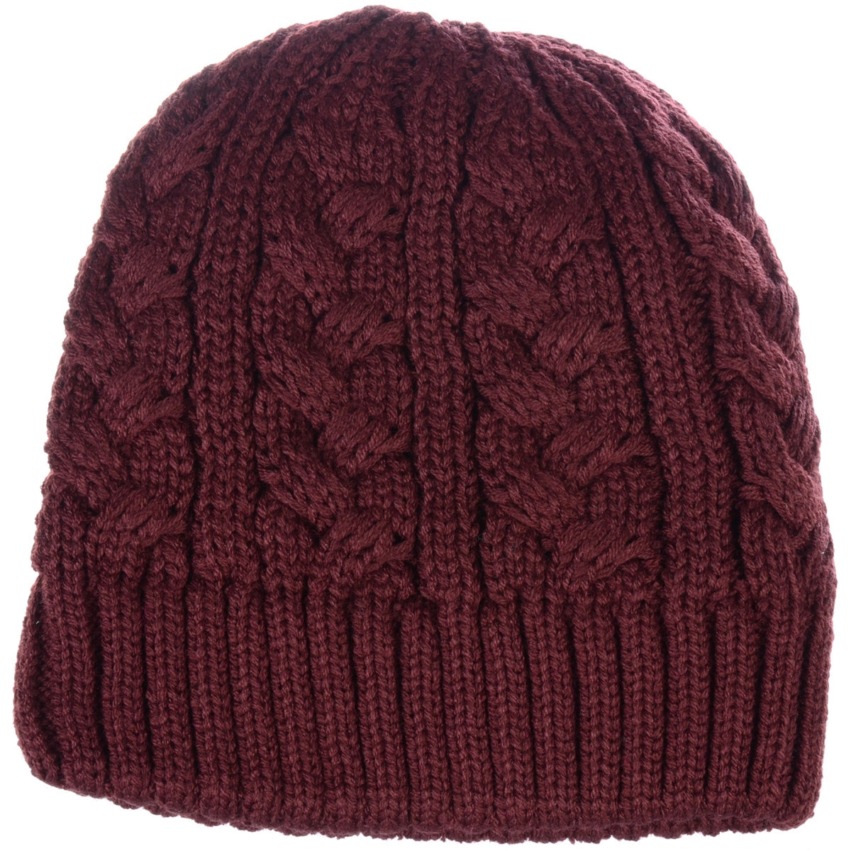 JH709 - One Dozen Cable Knitted Hats