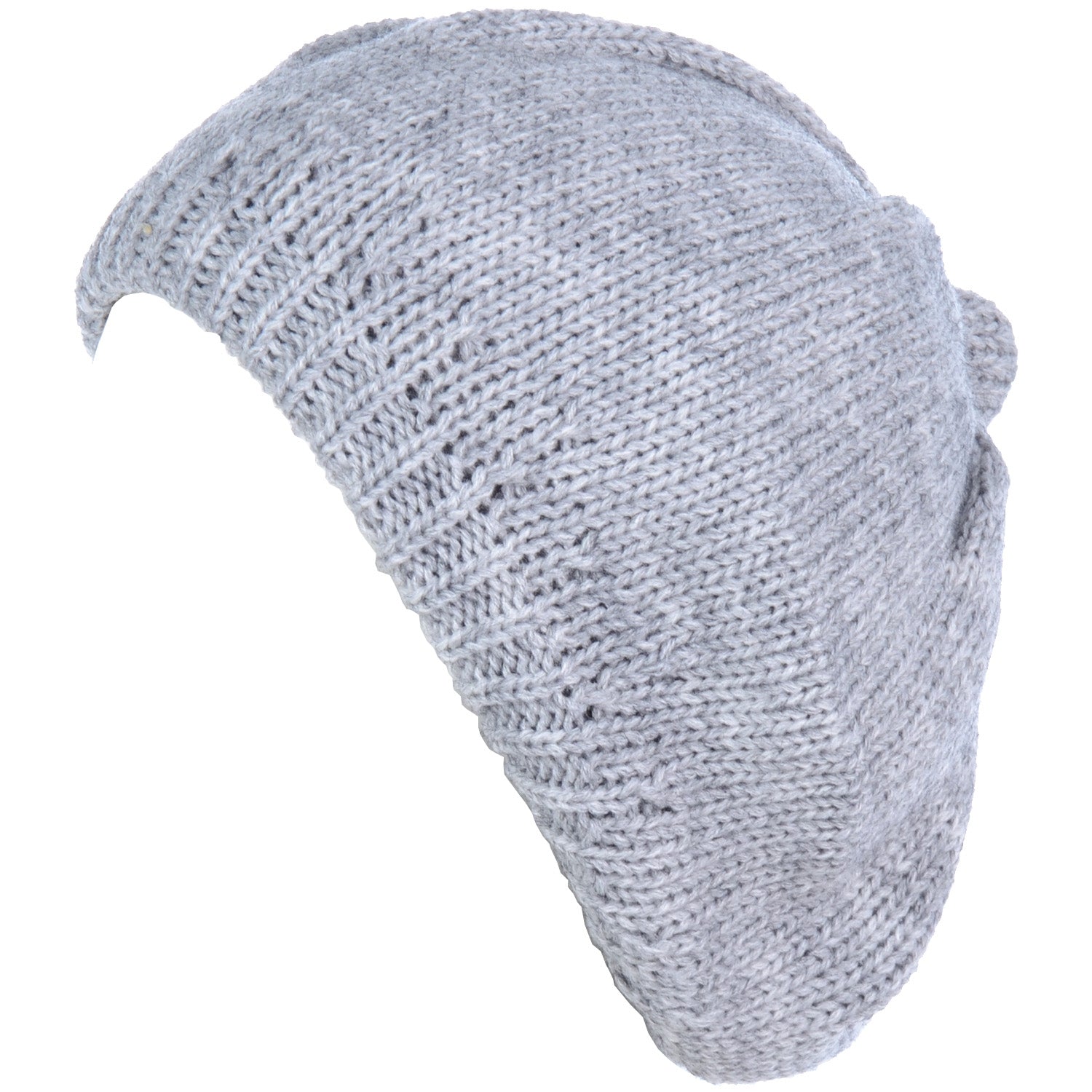 JH715A - One Dozen Winter Cozy Cable Fleece Lined Knit Beret Beanie Hat