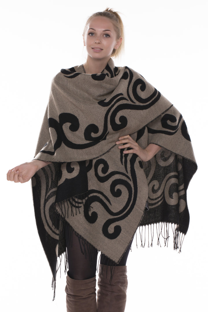 JP105_BEIGE RUANA